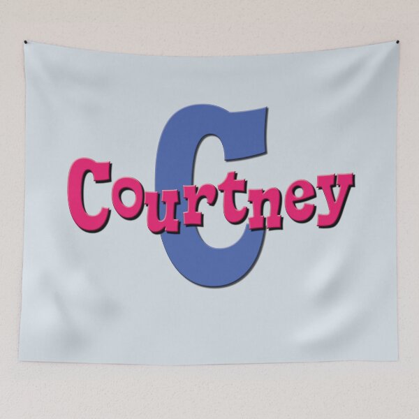 Artikelvorschau, C steht für Courtney, Mädchen-/Frauenname und Initiale entworfen und verkauft von CharlottePlaceArt.