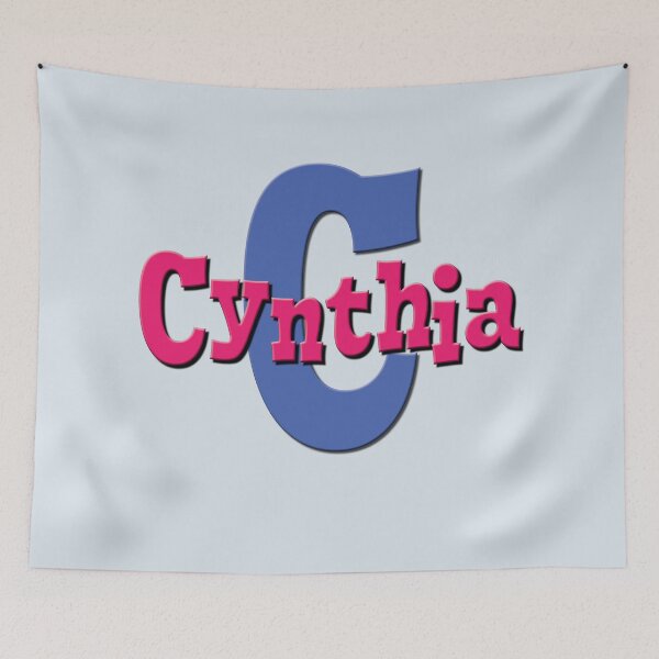 Artikelvorschau, C steht für Cynthia, Mädchen-/Frauenname und Initiale entworfen und verkauft von CharlottePlaceArt.