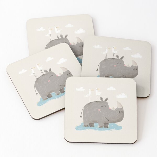 Item preview, Friendly rhinocerose designed and sold by irukiart.