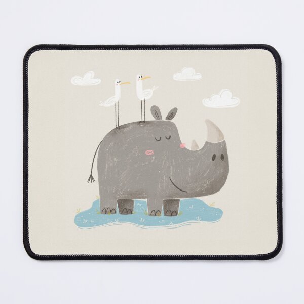 Item preview, Friendly rhinocerose designed and sold by irukiart.