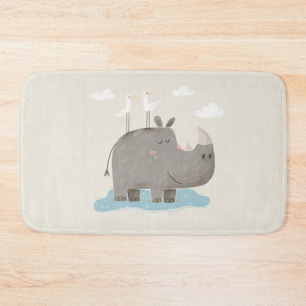Item preview, Friendly rhinocerose designed and sold by irukiart.