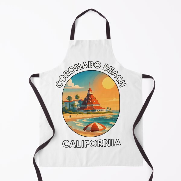 Item preview, Coronado Central Beach – California Coastal Summer Scene designed and sold by inkNext.