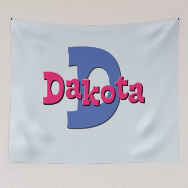 Item preview, D is for Dakota, Girl's/Woman's Name and Initial  designed and sold by CharlottePlaceArt.