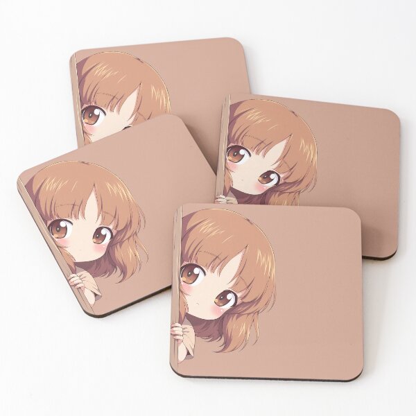 Item preview, Girls und Nishizumi Miho Chibi Peeking Kawaii Garupan Anime Waifu designed and sold by SubtextandSass.