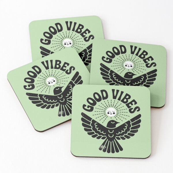 Item preview, Bird and Sun - Good Vibes designed and sold by 123ks.