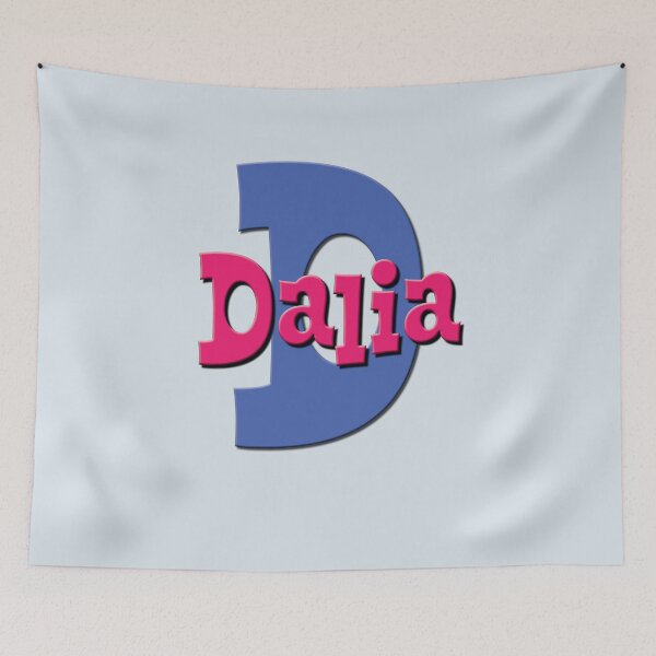 Item preview, D is for Dalia, Girl's/Woman's Name and Initial  designed and sold by CharlottePlaceArt.