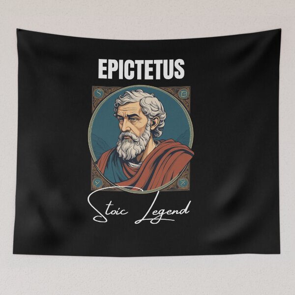Item preview, Epictetus Stoicism Philosopher and Stoic Legend | Stoic Clothing Artwork | Stoic Art designed and sold by LexaArtworks.