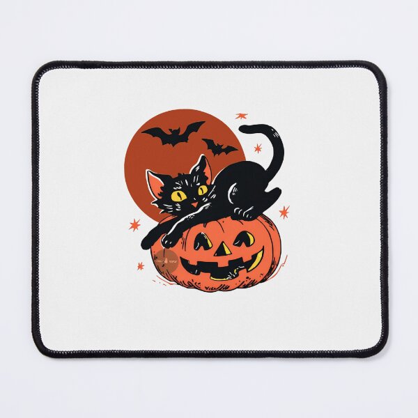 Item preview, Black Cat, Nostalgic Halloween designed and sold by canva-scharmco.