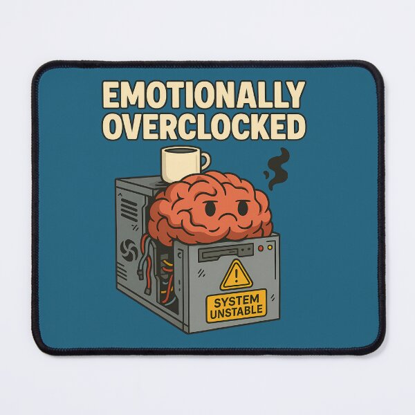 Item preview, Emotionally Overclocked: When feelings overheat designed and sold by domi199834.