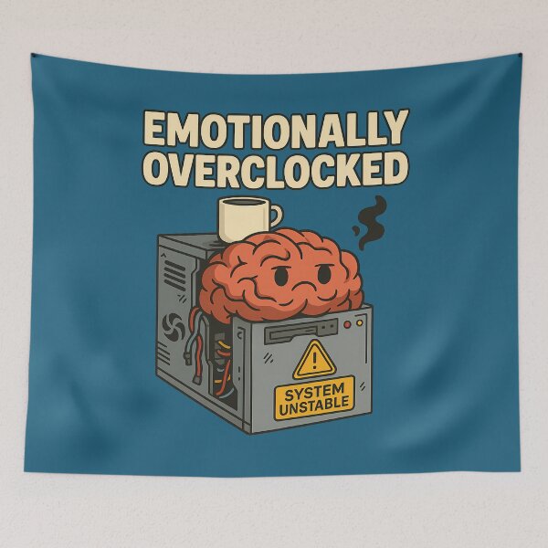 Item preview, Emotionally Overclocked: When feelings overheat designed and sold by domi199834.