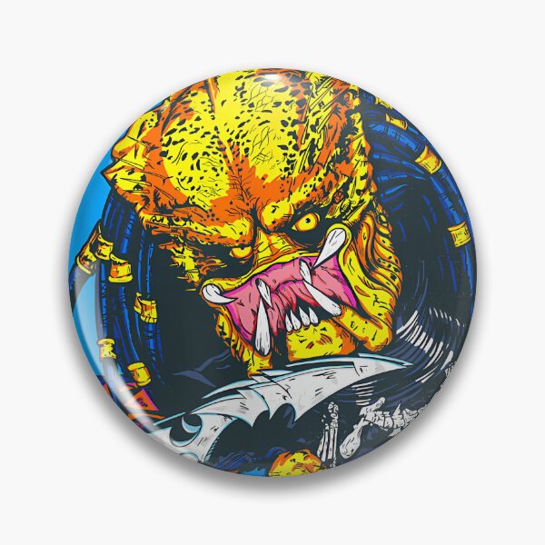 Item preview,  A.liens I.conic Epic Predator Retro Comic Big Chest Port.rait designed and sold by ElizabethRicha4.