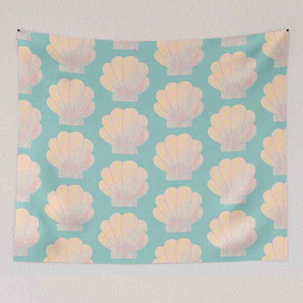 Item preview, Beautiful Pink and Beige Sea Shell designed and sold by Yulia Saraswati.