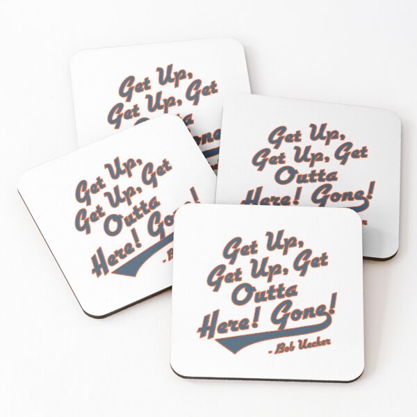 Item preview, Bob Uecker - Get Up! Get Up! Get Outta Here! Gone designed and sold by canva-scharmco.