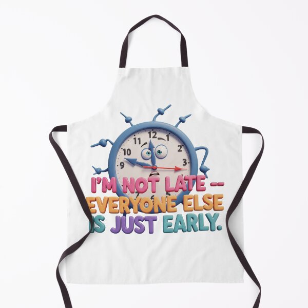 Item preview, I'm Not Late — Everyone Else Is Just Early designed and sold by AleksKos.