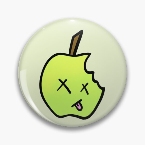 Item preview, Zombie Apple Funny Fruit Cartoon  designed and sold by Rrroga.