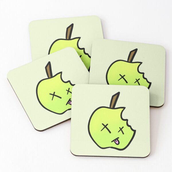 Item preview, Zombie Apple Funny Fruit Cartoon  designed and sold by Rrroga.