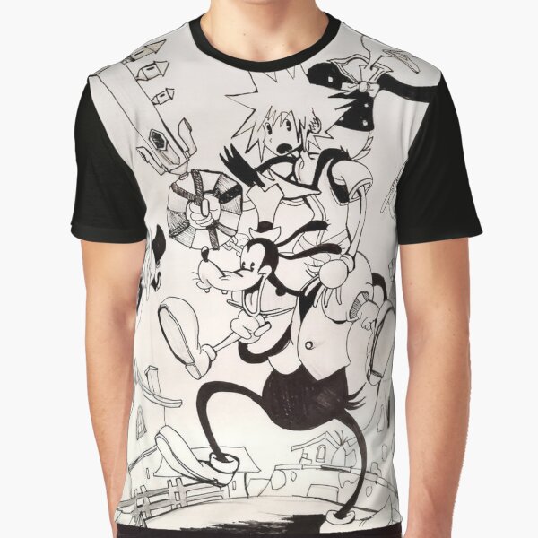Vista previa del artículo con la obra «Timeless River Kingdom Hearts», diseñado y vendido por Inkhov.