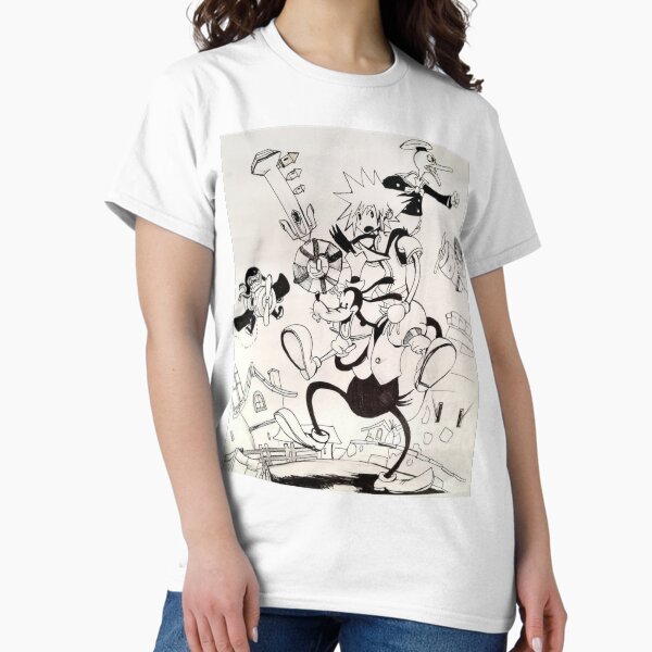 Vista previa del artículo con la obra «Timeless River Kingdom Hearts», diseñado y vendido por Inkhov.