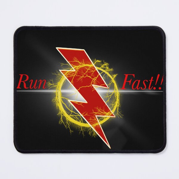Item preview, Run Fast: Lightning Speed Tee designed and sold by DesignsbyBas.