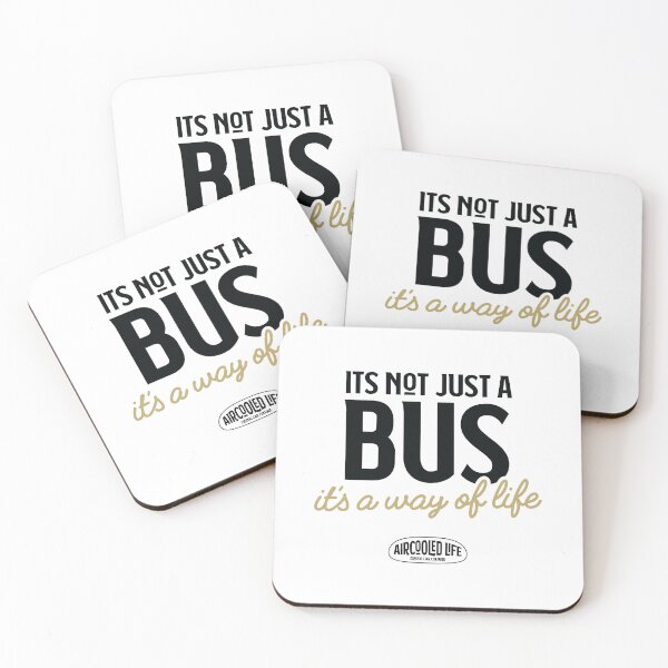 Item preview, It’s Not Just a BUS, It’s a Way of Life By Aircooled Life designed and sold by Joemungus.