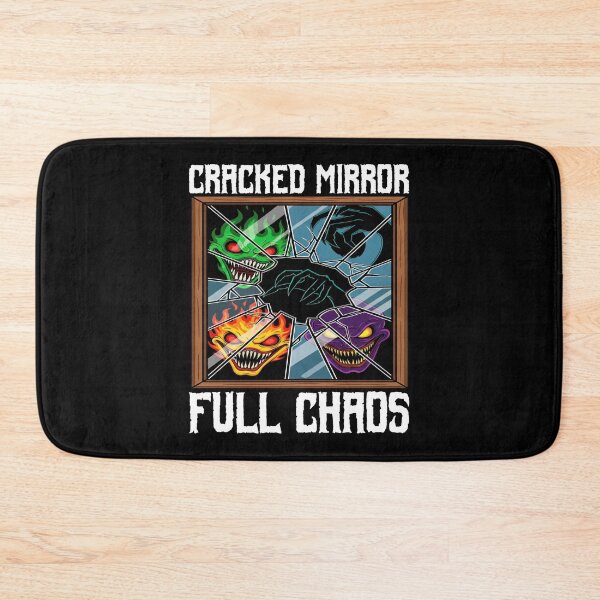Item preview, CRACKED MIRROR FULL CHAOS - MONSTER HALLOWEEN designed and sold by KEF Custom.