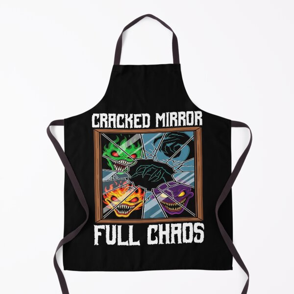 Item preview, CRACKED MIRROR FULL CHAOS - MONSTER HALLOWEEN designed and sold by KEF Custom.