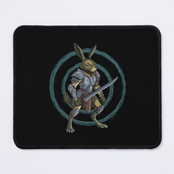 Item preview, Hare’zel Githrabbit – Armored Jackrabbit Warrior | Murder of Chaos designed and sold by KristaKaista.