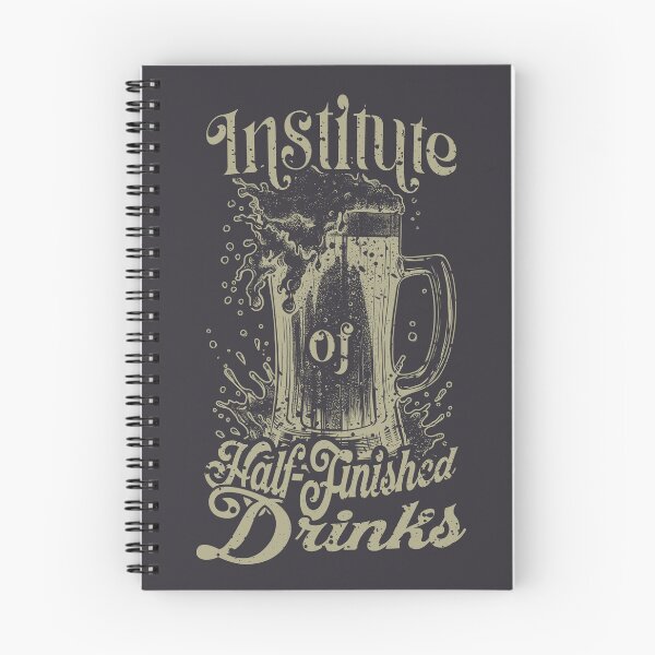 Item preview, Institute of Half-Finished Drinks designed and sold by Milena R..