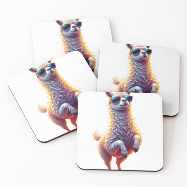 Item preview, Cool Llama with Sunglasses designed and sold by Kayqriel.