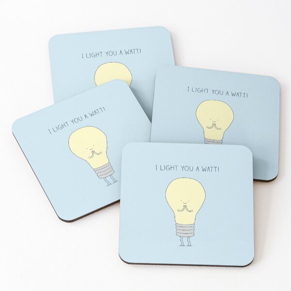 Item preview, I light you a watt! designed and sold by Milkyprint.