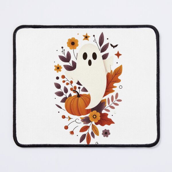 Item preview, Floral halloween ghost - halloween October cute ghost aesthetic designed and sold by cocomelon168.