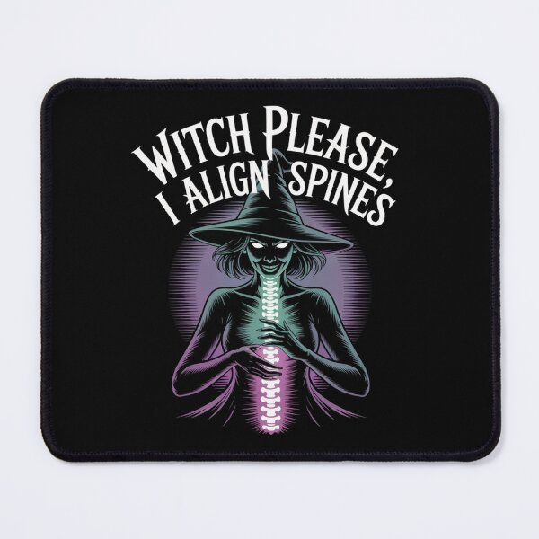 Item preview, Witch Please I Align Spines Halloween designed and sold by osteopath shop.