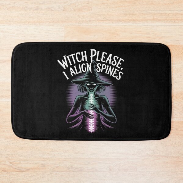 Item preview, Witch Please I Align Spines Halloween designed and sold by osteopath shop.