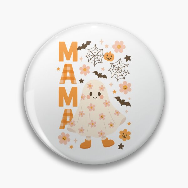 Item preview, Halloween Mama Cute Floral Ghost Boho designed and sold by Adrian Kane.