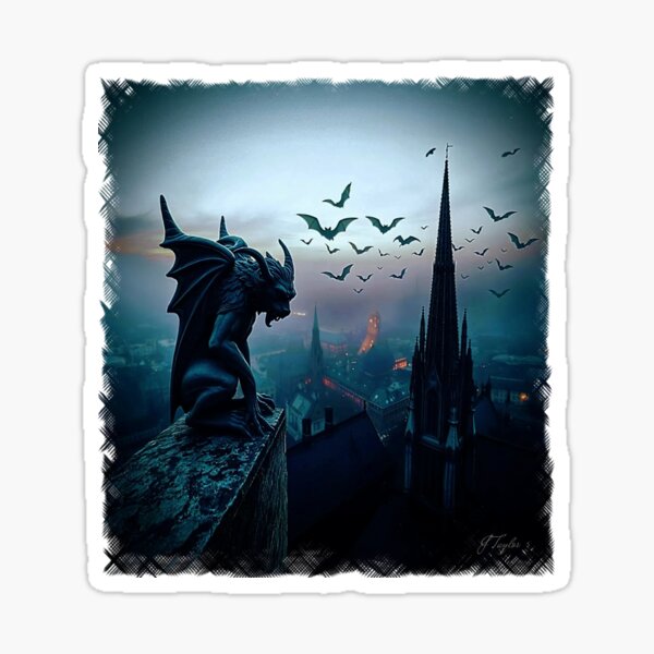Item preview, Custos Urbis: Sentinel of the City designed and sold by JacquiTaylorArt.
