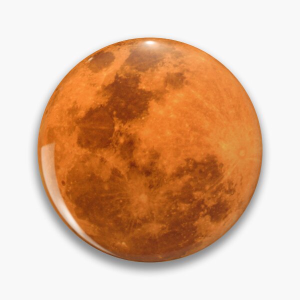 Item preview, Glowing Orange Moon in the Night Sky designed and sold by CandMe-Prints.