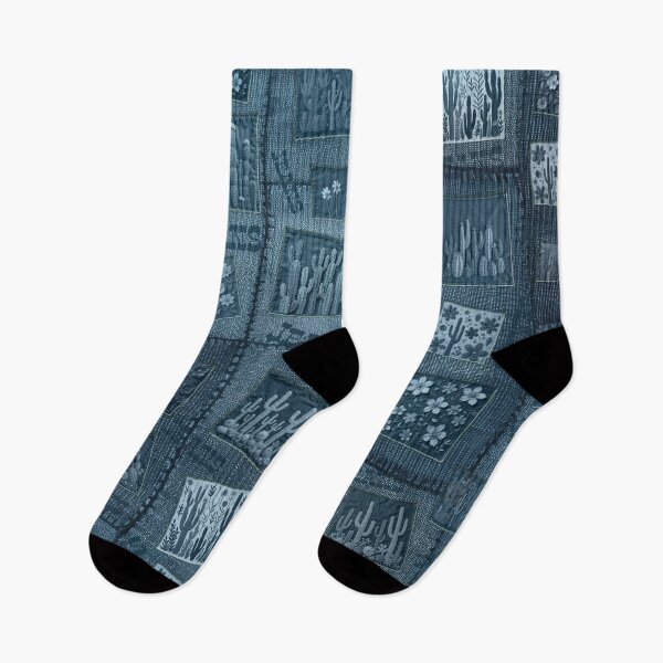 Item preview, Cowboy Pattern V35 Blue designed and sold by LuCancio23.
