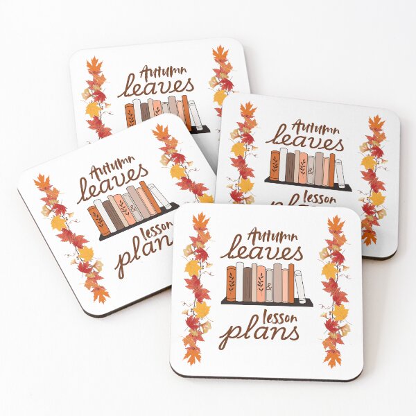 Item preview, Autumn Leaves and Lesson Plans - Cozy Fall Teacher Design designed and sold by Cozyscribbles.