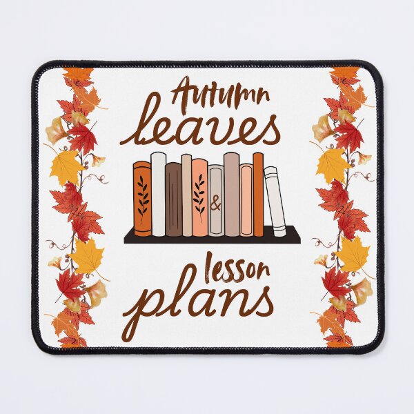 Item preview, Autumn Leaves and Lesson Plans - Cozy Fall Teacher Design designed and sold by Cozyscribbles.