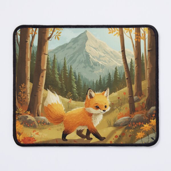 Item preview, Autumn Fox in the Forest designed and sold by milena-d98.