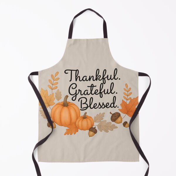 Item preview, Thankful. Grateful. Blessed designed and sold by Uglyandcute.