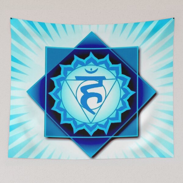 Item preview, Blue Throat Chakra designed and sold by ViaARTfactory.
