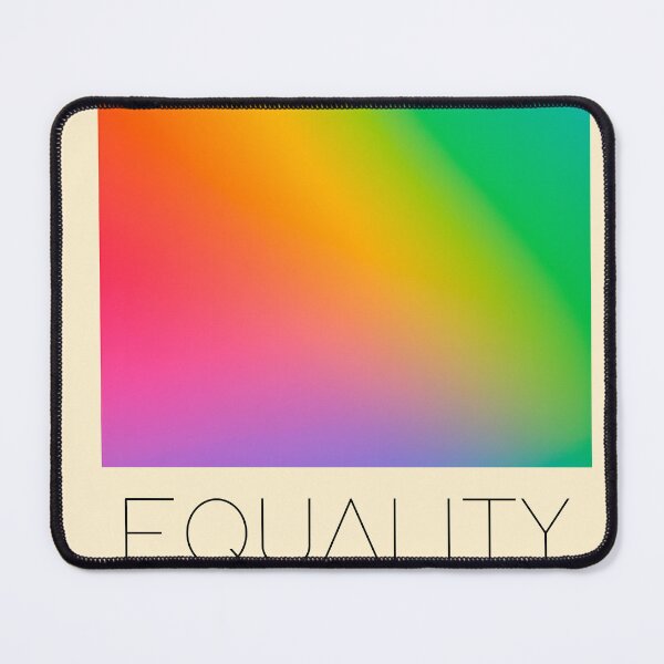 Item preview, Equality Rainbow Gradient Poster designed and sold by paulrommer.
