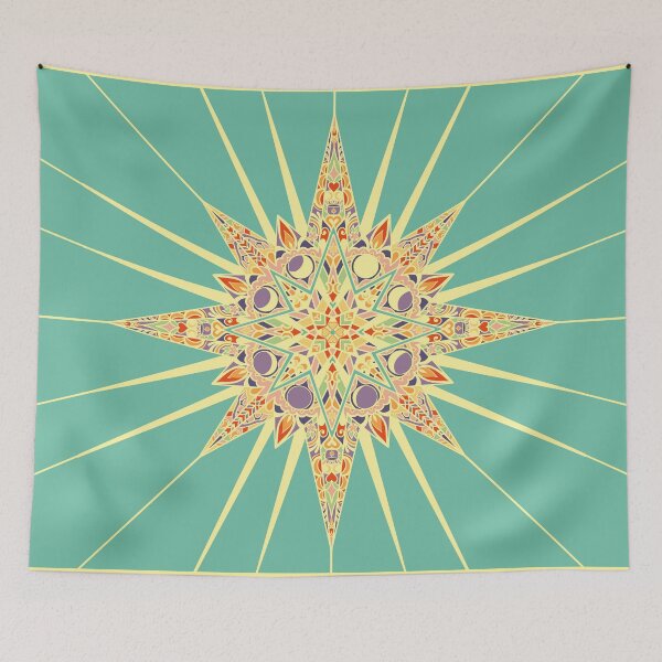 Item preview, Maasverse Mandala Mosaic designed and sold by Library-Of-Em.