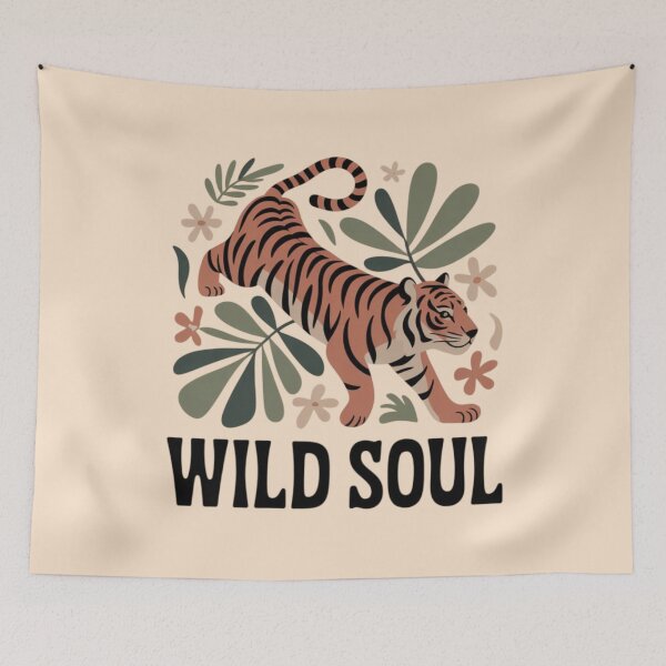 Item preview, Tiger Wild Soul designed and sold by 123ks.