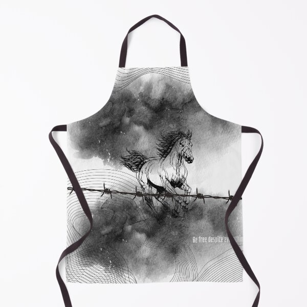 Item preview, “Defiant Freedom – Wild Horse Breaking Barriers” designed and sold by Merymer.