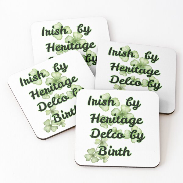 Item preview, Irish By Heritage Delco by Birth  designed and sold by Soccer4ja9.