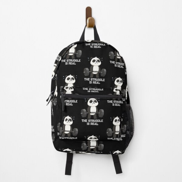 Item preview, Funny Panda The Struggle Is Real Deadlift Workout Fitness Boys Girls Kids designed and sold by rafaeltto.