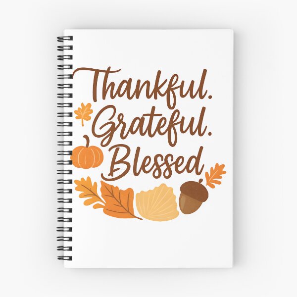Item preview, Thankful. Grateful. Blessed designed and sold by Uglyandcute.