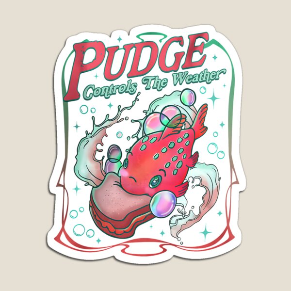 Item preview, pudge controls the weather designed and sold by Ktbehhorns.